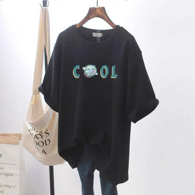 Ljetni printovi za trudnice Majica s prorezima za dojilje Majica kratkih rukava Top za dojenje Široka trudnička odjeća