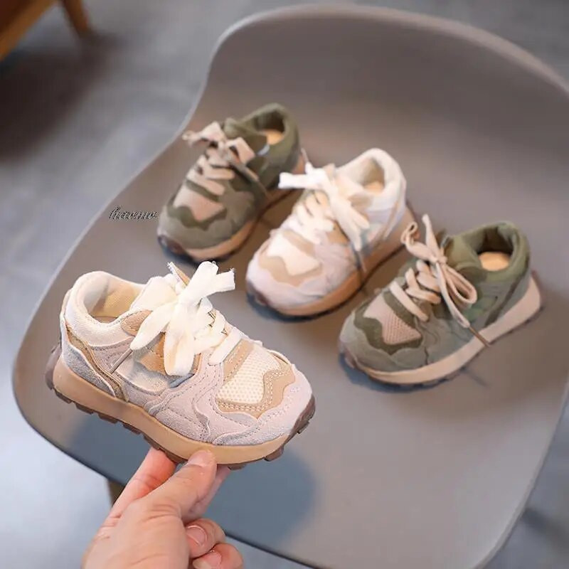 Dječja obuća Proljetne cipele Green Board Ravne cipele Modne tenisice za dječake Dječje tenisice s mekim dnom Vel. 26-36