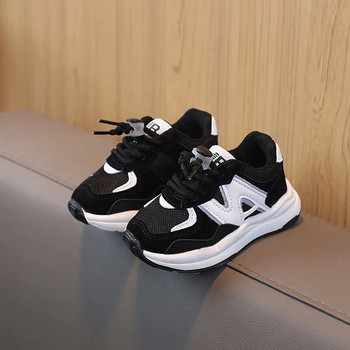 Άνοιξη και φθινόπωρο 2023 Νέα παιδικά αθλητικά παπούτσια για αγόρια Παπούτσια τένις Casual αθλητικά παπούτσια για κορίτσια Βρεφικά παπούτσια για τρέξιμο με μαλακή σόλα