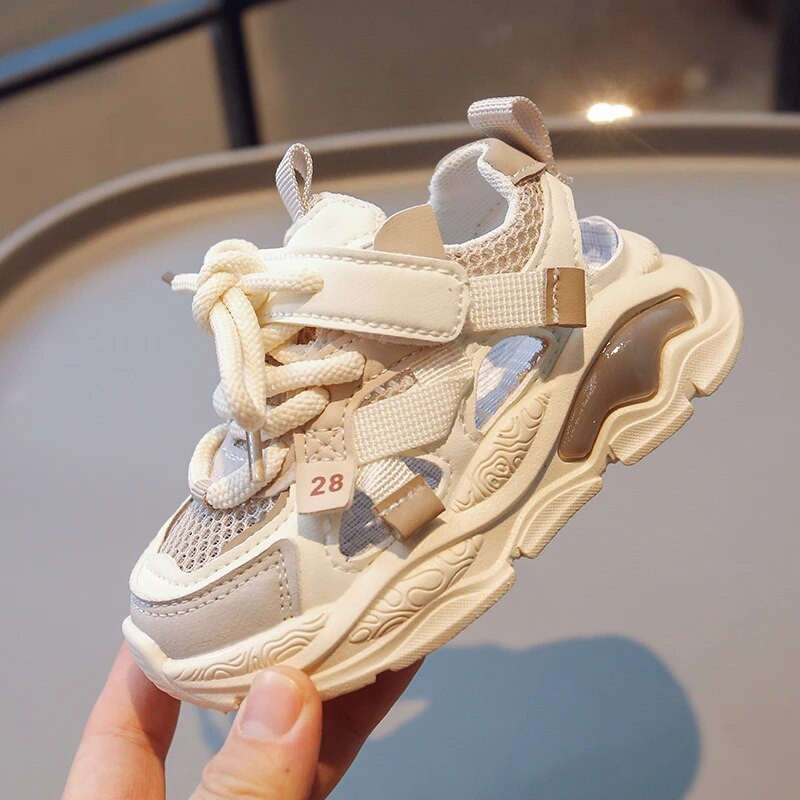 Ljetna dječja mrežasta prozračna sportska obuća Unisex TPR Izdubljene ležerne tenisice Dječaci Djevojčice Tenisice za trčanje Dječji tenis 3-16 g