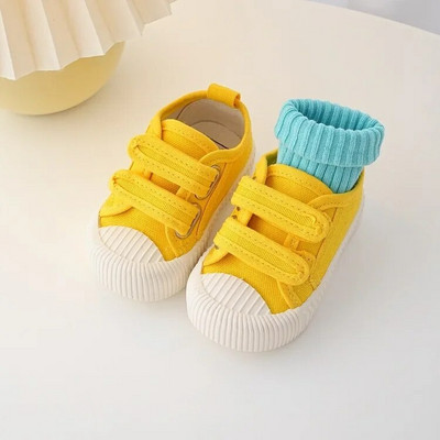 krossovki detskie Korejska dječja cipela Proljetna nova cipela za dječake i djevojčice Šarene svestrane platnene dječje cipele u boji slatkiša