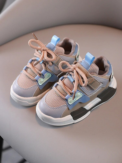 Laste Tenis Spordijalatsid Kevad-Sügis Uus mood Hingavad lapsed Poisid Tüdrukud Libisemiskindlad vabaaja tossud Beebi väikelaste jalanõud