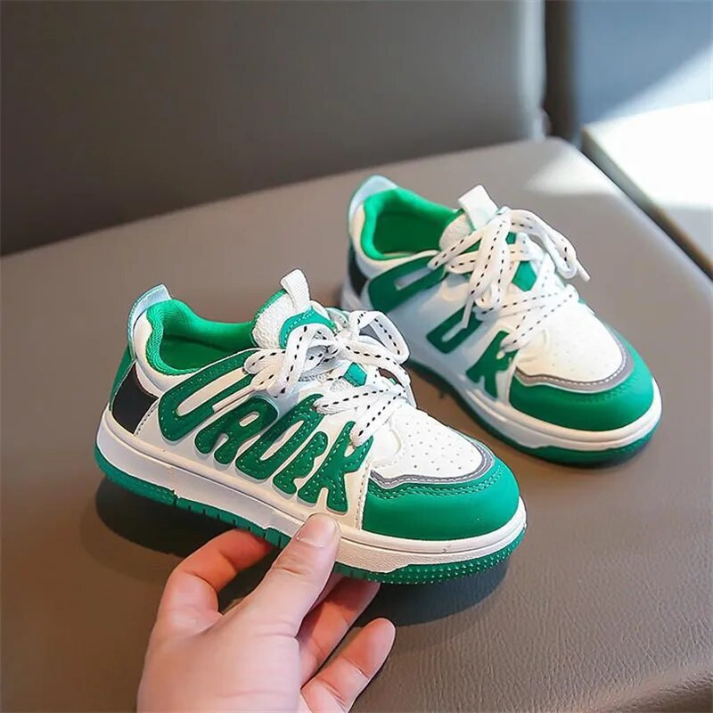 Dječje bijele cipele Neklizajuće Nosive cipele za slobodno vrijeme Djevojčice Dječaci Tenisice za trčanje s mekim potplatom Dječje prozračne sportske tenisice za dječake