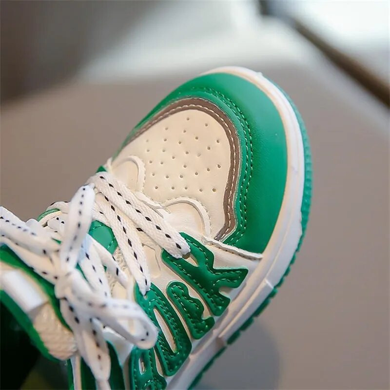 Dječje bijele cipele Neklizajuće Nosive cipele za slobodno vrijeme Djevojčice Dječaci Tenisice za trčanje s mekim potplatom Dječje prozračne sportske tenisice za dječake