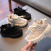 Tipegő cipő fiúknak Lányoknak Légáteresztő hálós kisgyerekek Alkalmi tornacipők Csúszásmentes gyerekcipők Sportcipők Gyerekcipők Fiúk Lányok