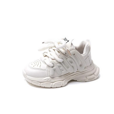 Nove svestrane ležerne tenisice na vezanje Jednostavne neklizajuće tenisice Djevojčice Dječaci 2024 Proljeće Jesen Ružičasto Ružičaste Slatke dječje Tenisice za trčanje Mala djeca