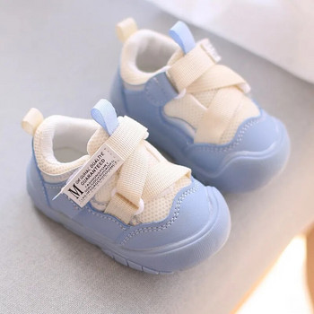 Νέο βρεφικό παπούτσι Spring0-3Year αναπνεύσιμο παπούτσι περπατήματος Παπούτσια για αγόρι Μαλακή αντιολισθητική σόλα για μωρό κορίτσι Παπούτσια Tide Παιδικά παπούτσια кроссовки детские