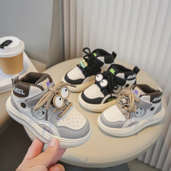 Παιδικά επιτραπέζια παπούτσια Boys Casual Sneakers Άνοιξη Φθινόπωρο Νέο Αντιολισθητικό Cartoon Casual Παπούτσια Ανδρικά παπούτσια με μαλακή σόλα που αναπνέει