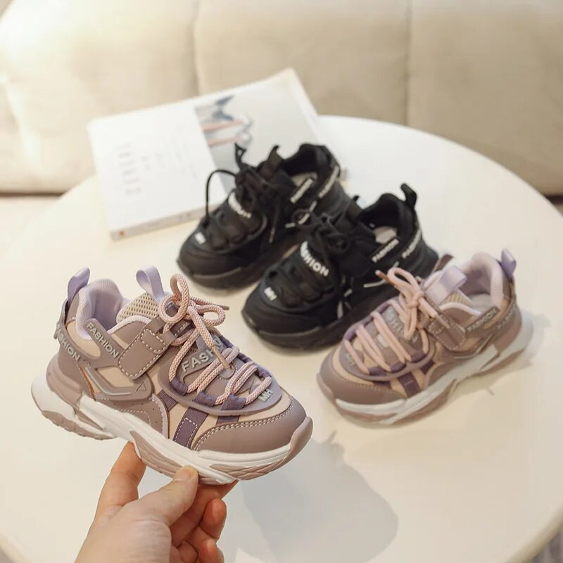 Robne marke Dječje tenisice za dječake Djevojčice Proljeće 2023. Novo dječje mekano dno Prozračna obuća za slobodno vrijeme Školske sportske tenisice za trčanje Tenis