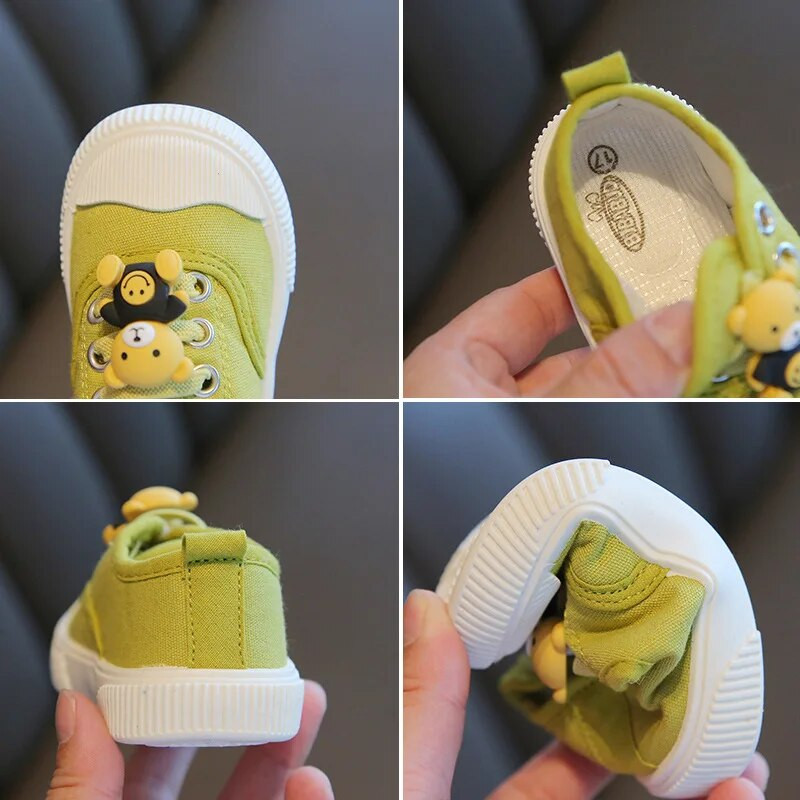 Dječja sportska cipela Proljetna crtana cipela za hodanje s mekim potplatom Boy Gril Mala srednja mala dječja cipela Platnena tenisica za slobodno vrijeme Dječja cipela