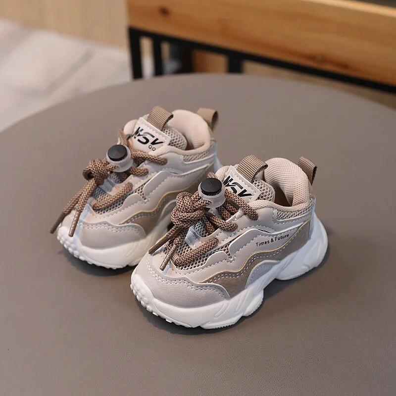 Cipela za bebe Cipela za hodanje za malu djecu Jesenska nova mrežasta tenisica za djevojčice Prozračne tenisice za dječake 0-3 godine Udobna cipela za slobodno vrijeme