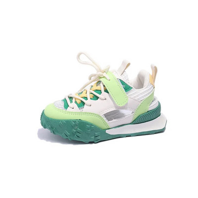 Tenis vasaras kedas zēniem meitenēm bērniem elpojošs siets sporta apavu Candy krāsa mīksta zole pret slīdēšanu bērnu apavi ikdienas čības