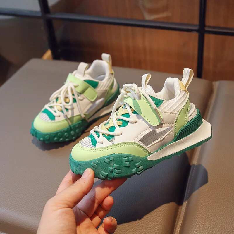 Tenis vasaras kedas zēniem meitenēm bērniem elpojošs siets sporta apavu Candy krāsa mīksta zole pret slīdēšanu bērnu apavi ikdienas čības