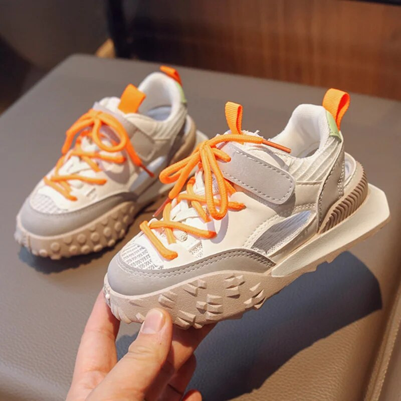 Tenis vasaras kedas zēniem meitenēm bērniem elpojošs siets sporta apavu Candy krāsa mīksta zole pret slīdēšanu bērnu apavi ikdienas čības