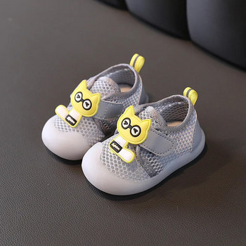 кроссовки Бебешки артикули Бебешки обувки Бебешки обувки за малко дете Летни нови бебешки ежедневни обувки Момиче Мека подметка Спортни обувки Момче Издълбани сандали