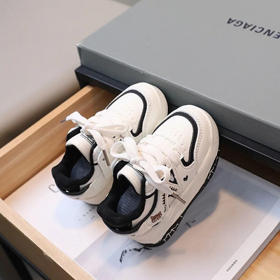 Dječje cipele za kriket Jesensko novo korejsko izdanje Crtane protuklizne cipele za slobodno vrijeme za dječake i djevojčice, male i male dječje