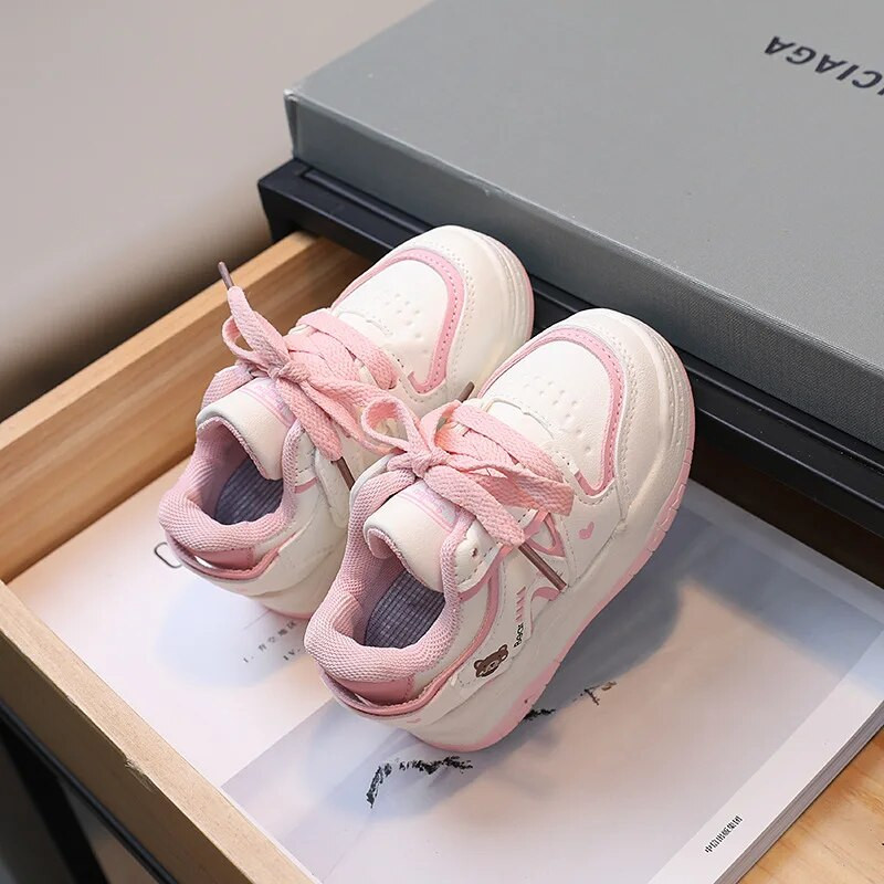 Dječje cipele za kriket Jesensko novo korejsko izdanje Crtane protuklizne cipele za slobodno vrijeme za dječake i djevojčice, male i male dječje