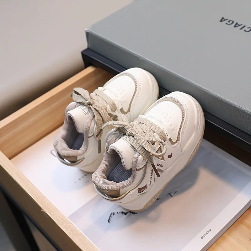 Dječje cipele za kriket Jesensko novo korejsko izdanje Crtane protuklizne cipele za slobodno vrijeme za dječake i djevojčice, male i male dječje