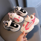 krossovki detskie Sportska obuća za dječake, dječja jesen, zima, nove prozračne dječje cipele, crne, mekani potplat, plišane tenisice za djevojčice, tenisice