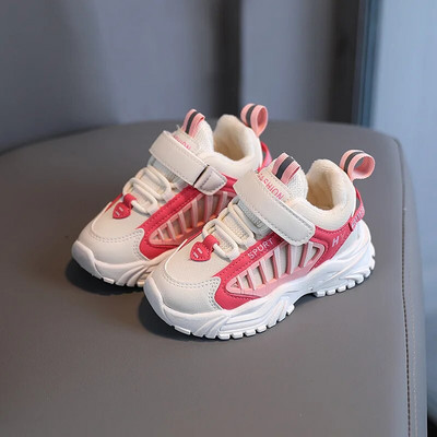 krossovki detskie Sportska obuća za dječake, dječja jesen, zima, nove prozračne dječje cipele, crne, mekani potplat, plišane tenisice za djevojčice, tenisice