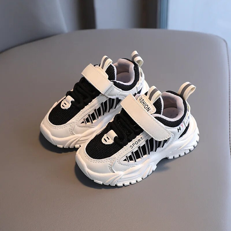 krossovki detskie Sportska obuća za dječake, dječja jesen, zima, nove prozračne dječje cipele, crne, mekani potplat, plišane tenisice za djevojčice, tenisice