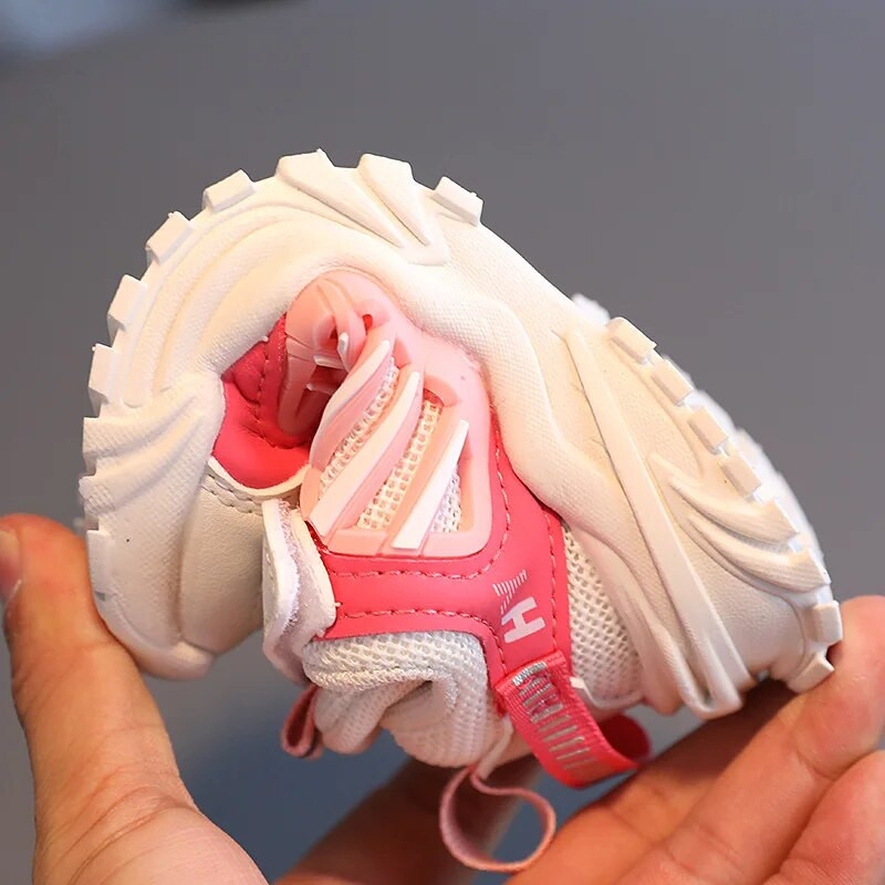 krossovki detskie Sportska obuća za dječake, dječja jesen, zima, nove prozračne dječje cipele, crne, mekani potplat, plišane tenisice za djevojčice, tenisice