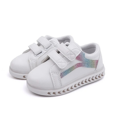 Baby Shoe Kid Luminiscent apavi zēniem Ikdienas sneaker Mīksta zole Unisex Toddler Shoe Bērnu apavi meitenei кроссовки Tenis Masculino