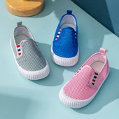 Tenis Kids Shoe 2023 Ljetne dječje mrežaste cipele Sportske cipele za dječake Mekani potplati Elastične navlake za stopala Shoezapatillas za djevojčice