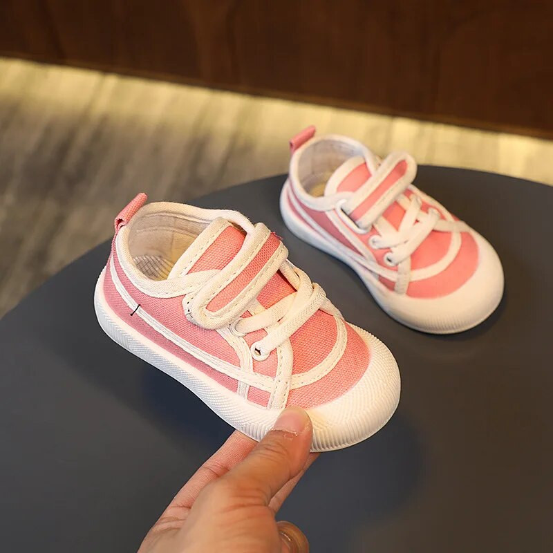 Teniska dječja platnena cipela 1-3 godine Modna cipela za djevojčice Prozračna dječja platnena cipela Mekani potplat Cipela za hodanje Dječja sportska cipela Dječja cipela
