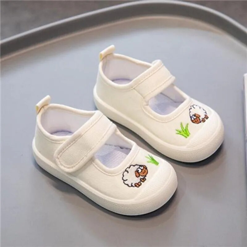 Tenis Gril Sportska cipela Dječja cipela za slobodno vrijeme 2023. Nova dječja cipela sa slatkim printom Cipela za hodanje s mekim potplatom Lagana prozračna cipela za dječake i djevojčice