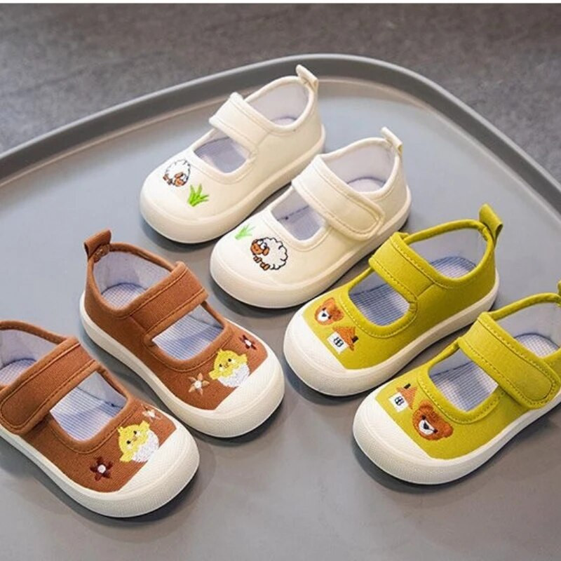 Tenis Gril Sportska cipela Dječja cipela za slobodno vrijeme 2023. Nova dječja cipela sa slatkim printom Cipela za hodanje s mekim potplatom Lagana prozračna cipela za dječake i djevojčice