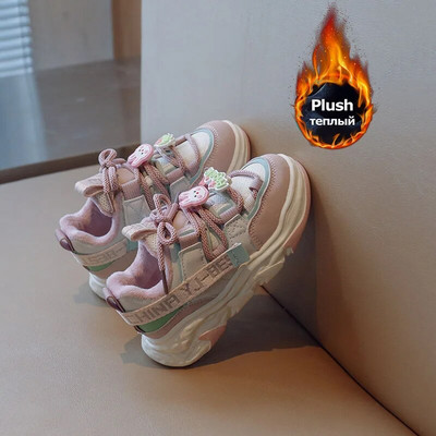 Tenisice za dječake Cipele za dječake Dječja obuća Sportske tenisice Tenisice za djevojčice Cipele za slobodno vrijeme Bebe Djeca Obuća za dojenčad Plišana topla zima