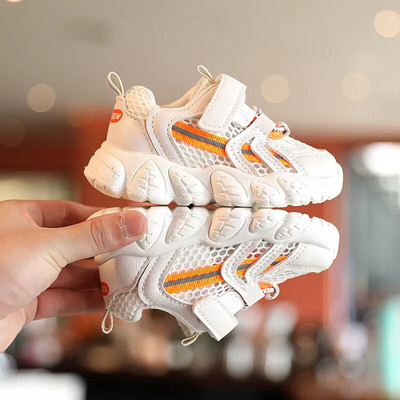 Ljetna dječja modna sportska obuća za dječake 2022., trčanje, slobodno vrijeme, prozračna dječja obuća za van, lagane tenisice, cipele 21-30.