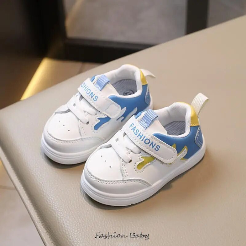Őszi téli csecsemőlakások első sétálók baba fiúknak sportcipők baba lányoknak légáteresztő divatos tornacipők gyerekeknek szabadtéri szabadidős cipők