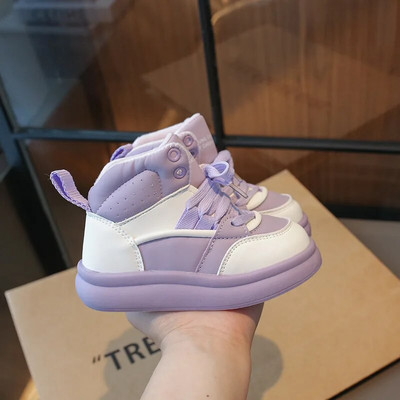 Dječja ležerna obuća Novo za djevojčice Zimske plišane tople cipele Cipele s mekim dnom Dječja modna obuća za daske Dječaci Pamučne sportske cipele