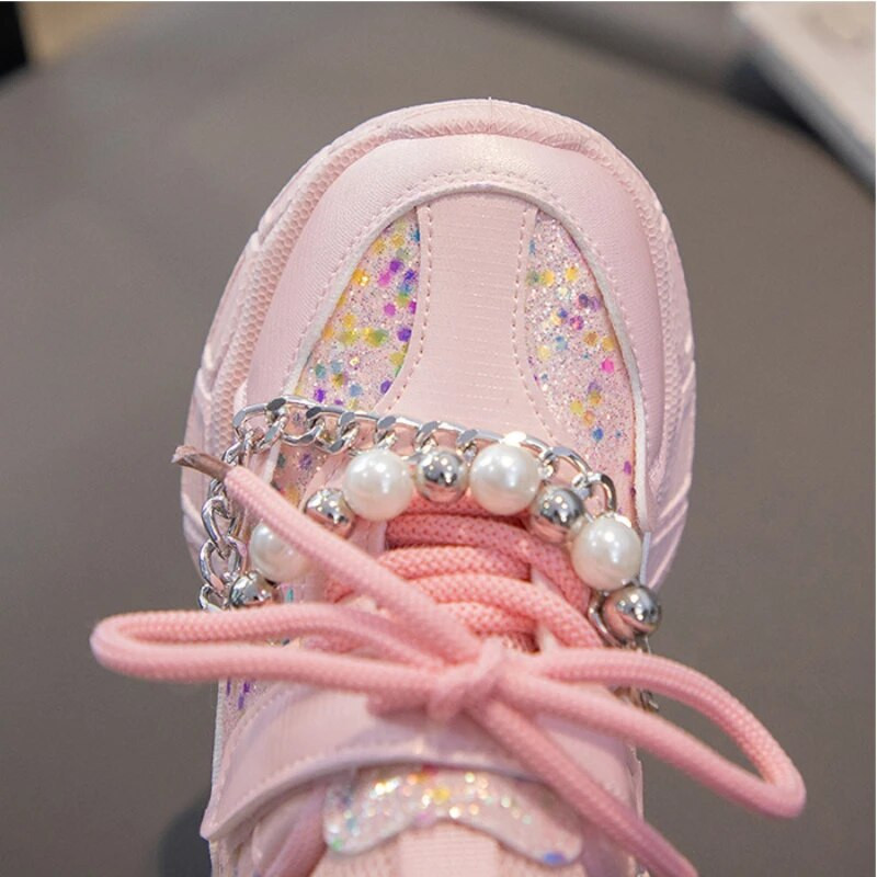 Lapsed Spordijalatsid Tüdrukud Pehme tallaga Kevad Sügis Talv Uued Nahast kingad PU Vaba aeg Pehme tallaga poistele Tossud Tüdrukute kingad