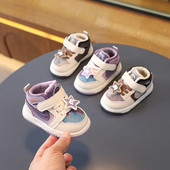 Dječja modna pamučna obuća Dječja zimska novost Udobne dječje ležerne tenisice Sportske tenisice za hodanje Cipele za malu djecu s mekim potplatom