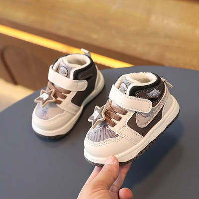 Dječja modna pamučna obuća Dječja zimska novost Udobne dječje ležerne tenisice Sportske tenisice za hodanje Cipele za malu djecu s mekim potplatom