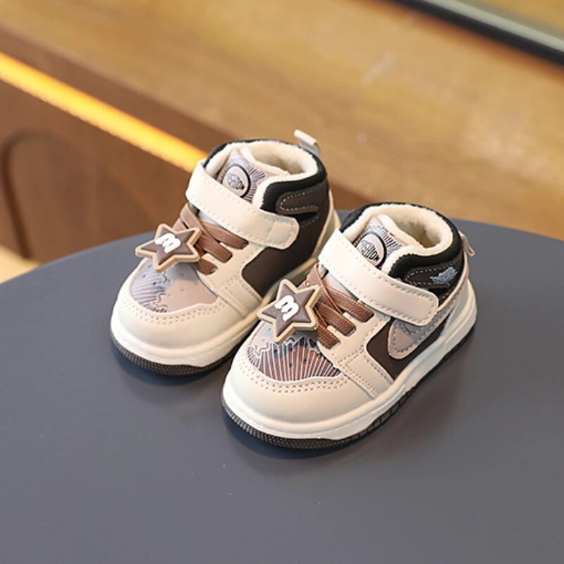 Dječja modna pamučna obuća Dječja zimska novost Udobne dječje ležerne tenisice Sportske tenisice za hodanje Cipele za malu djecu s mekim potplatom