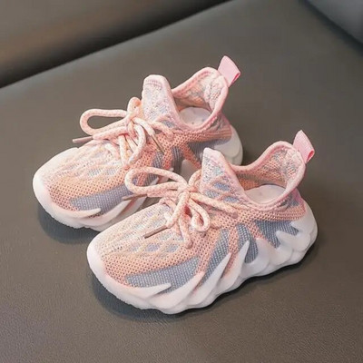 Módne detské bežné topánky pre chlapcov a dievčatá Martinky Detské bežecké topánky Detské značkové športové biele topánky Detské mušľové tenisky