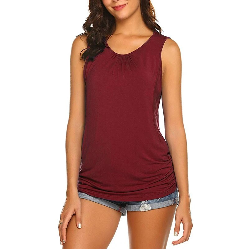 Nove ljetne majice za trudnice Ženska trudnička odjeća za dojenje Majica bez rukava Majica za trudnice Camiseta Lactancia