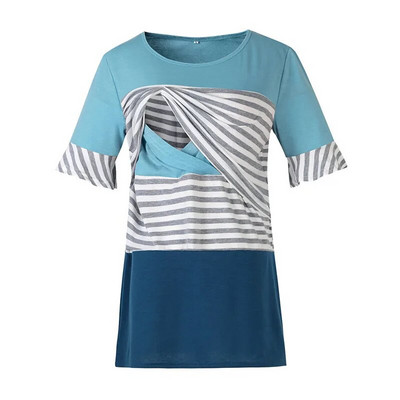 Ženska trudnička odjeća za trudnice Majica kratkih rukava za dojenje Majice za trudnice za bebe Majice za trudnice Odjeća za dojenje Ropa Embarazada