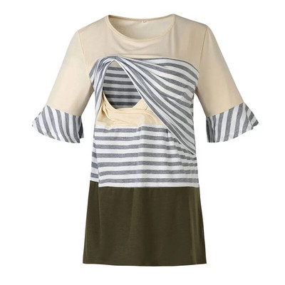 Ženska trudnička odjeća za trudnice Majica kratkih rukava za dojenje Majice za trudnice za bebe Majice za trudnice Odjeća za dojenje Ropa Embarazada