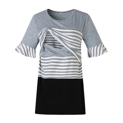 Ženska trudnička odjeća za trudnice Majica kratkih rukava za dojenje Majice za trudnice za bebe Majice za trudnice Odjeća za dojenje Ropa Embarazada