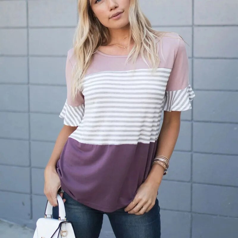 Ženska trudnička odjeća za trudnice Majica kratkih rukava za dojenje Majice za trudnice za bebe Majice za trudnice Odjeća za dojenje Ropa Embarazada