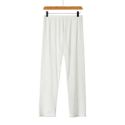 Pizsama Férfi Hálóruházat Ropa Interior Hombre Átlátszó Pizsama Homme Hálós Szexi Fehérnemű Otthoni nadrág Rugalmas pizsamanadrág