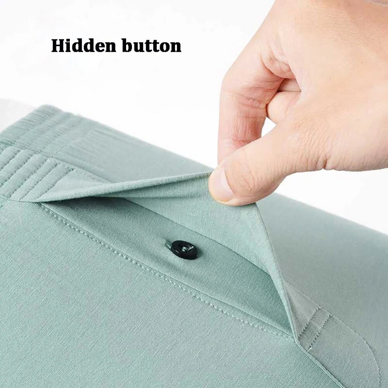 5XL Velike pidžame od 130 kg, 100% pamuk, antibakterijske bokserice, ležerne, udobne čvrste gaćice, visoko elastično muško donje rublje