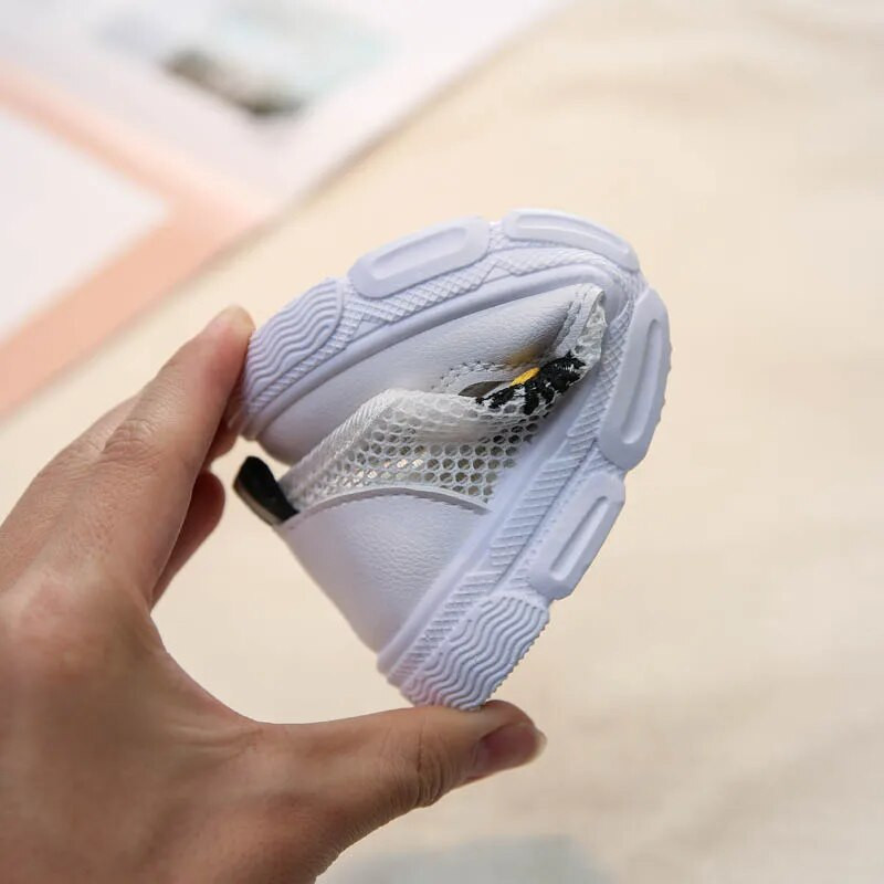 tenisice za djevojčice teniska sportska tenisica za trčanje bijele male cvjetiće tratinčica Dječja sportska obuća male dječje tenisice tenisice za teretanu 2020 novo