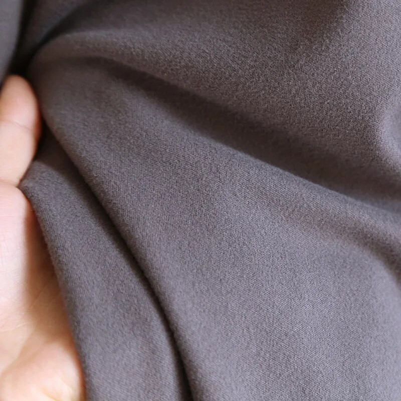 Jesensko i zimsko jednobojno muško toplo kućno odijelo Pulover s okruglim izrezom Majice dugih rukava s dugim hlačama Komplet pidžama za spavanje