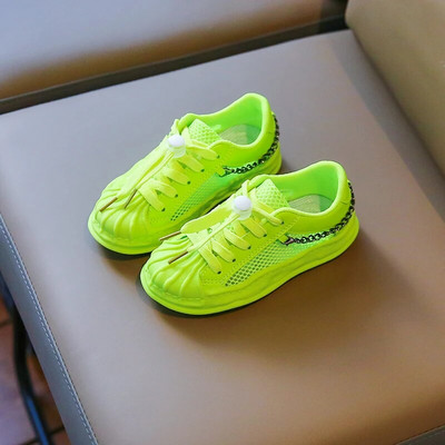 Bērnu elpojošs siets, dobi apavi meitenēm zēniem, mīksta apakša, mazuļu apavi Mazuļu apavi, neslīdoši skriešanas apavi